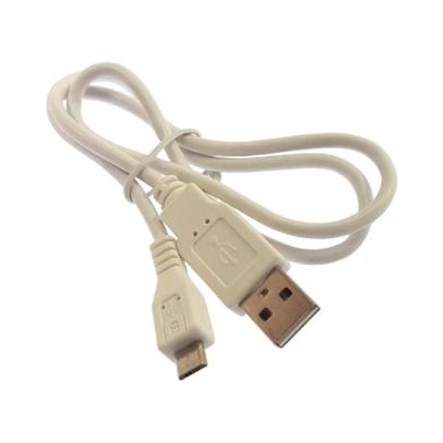 ASTRA Кабел USB - Micro USB 0.6m бял