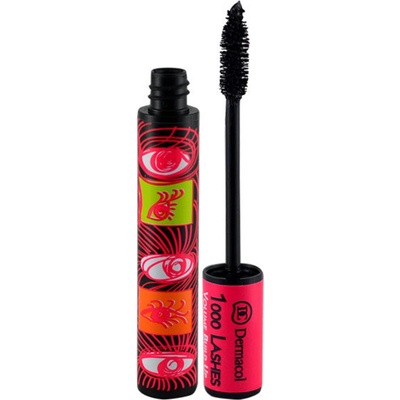Dermacol řasenka 1000 volume Lashes černá 12 ml