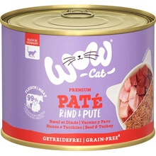 WOW Cat Adult Paté Hovädzie s moriakom 200 g