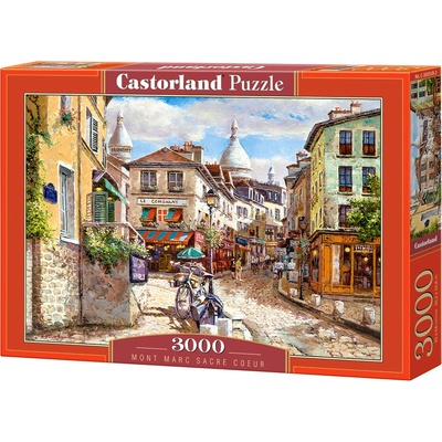 Castorland Montmanter Sacre Couer 3000 dílků