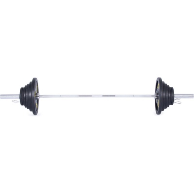 Trinfit Olympijská činka pugumovaná 90 kg