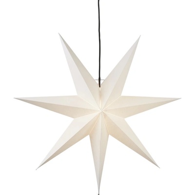 Star Trading Papírová hvězda FROZEN 70 cm bílá