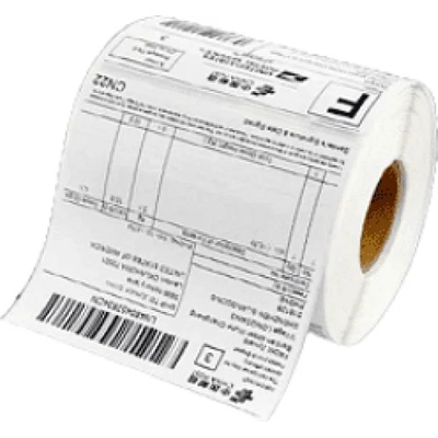 GG-AT-90DW - BLACK ON WHITE - 80mm x 50mm x 500 pcs - P№ RL -80*50*500PS (AT-90DW)