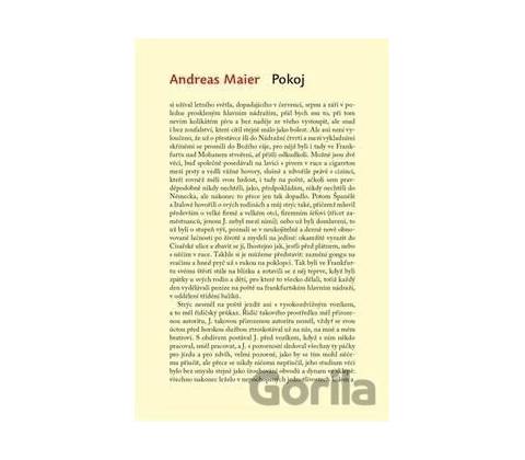 Pokoj - Andreas Maier