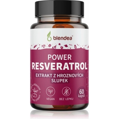 Blendea Resveratrol kapsuly s antioxidačným účinkom 60 kapsúl