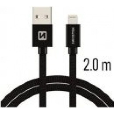 Swissten 71522306 Datový, Micro USB 3A, 2m, černý