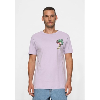Mister Tee Тениска Flamingo T-Shirt Round Neck lilac XXLUB-MT550-00145 - Тъмносив, размер M
