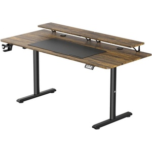 Ultradesk Гейминг бюро Ultradesk - Highlander XXL, 72-117 cm, кафяво (UDESK-HGXL-OD) - digit
