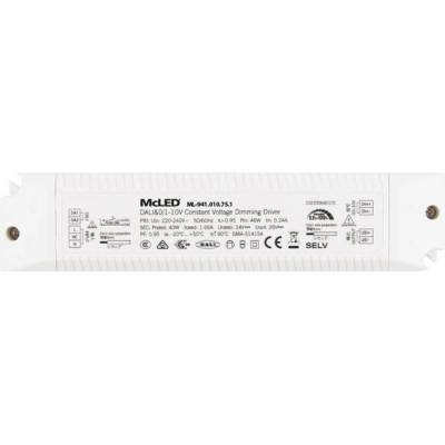 MCLED Zdroj LED DC24V/1,65A 40W IP20 napájecí