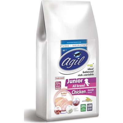 Agil Junior All Breed Chicken 10 kg