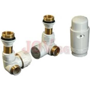 Image 1 of THS Thermostyle Сет за лира CAYMAN-5T WHITE THS 1/2"х16мм и 1/2"x15мм