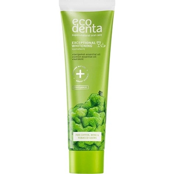 Ecodenta Exceptional Whitening Toothpaste избелваща паста за зъби с флуорид унисекс 100 мл