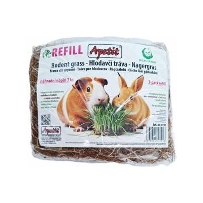 Apetit Hlodavčí tráva Náhradní náplň 3 x 30 g – Hledejceny.cz
