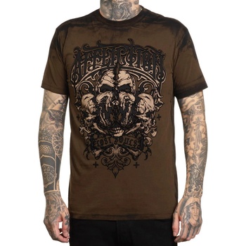 AFFLICTION мъжка тениска affliction - sreaming earth - a27216-dktb