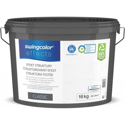 Swingcolor Barva s efektem struktury, classic, 16 kg 6280 T0016 0095