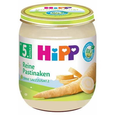 Hipp Био пюре Hipp - Чист пащърнак, 125 g (4005)