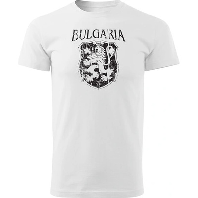 DRAGOWA Тениска с къс ръкав Герб, бяла (37411)