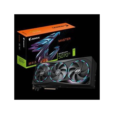 AORUS GeForce RTX 5070 Ti MASTER 16G - OC Edition - graphics card - GeForce RTX 5070 Ti - 16 GB