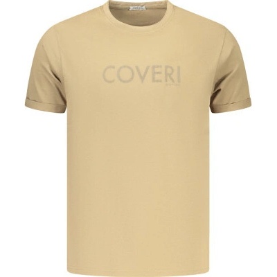 Coveri Moving pánské tričko s krátkým rukávem hnědé