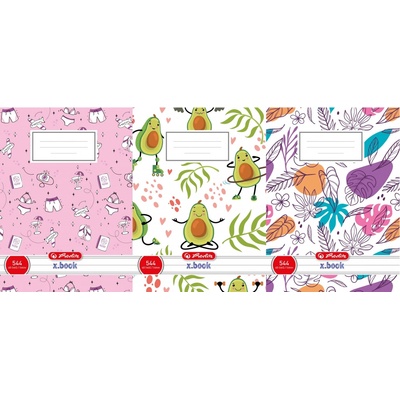 Herlitz Sešit A5 544 linka mix motivů holky
