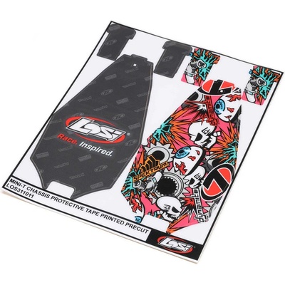 Losi ochranná samolepka šasi 2 : Mini-T 2.0