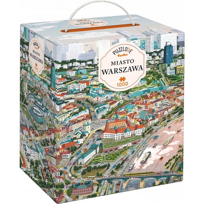 CzuCzu Puzzlove Město Varšava 1000 dílků