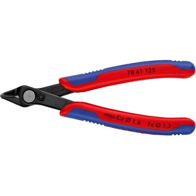 KNIPEX Kliešte štíkacie bočné pre elektroniku SuperKnips 125mm 7861125