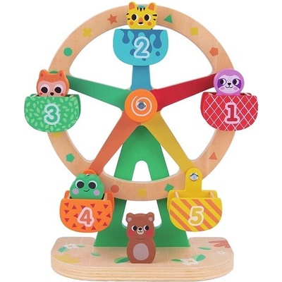 2Kids Toys Drevený kolotoč so zvieratkami