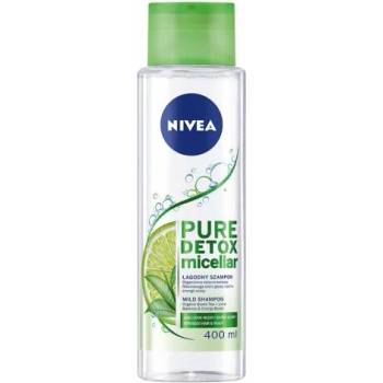 Image 1 of Nivea Pure Detox Мицеларен шампоан 400мл