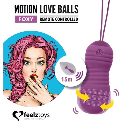 FeelzToys Remote Controlled Motion Love Balls Foxy