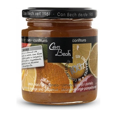Can Bech Džem citron-Pomeranč-Grapefruit 300 g