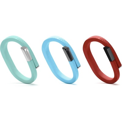 Griffin Капачки за Jawbone UP/UP24 - Griffin Jawbone Caps (3 броя - черна, сребриста, черна-мат) (GB40063)