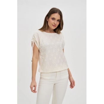 Moodo Бяла дамска тениска Moodo Moodo | Byal | ЖЕНИ | XS