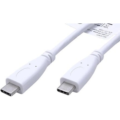 Value 11.99.9057 USB 10Gbps (3.2 gen 2) USB C(M) - USB C(M), PD 100W, 1m, bílý