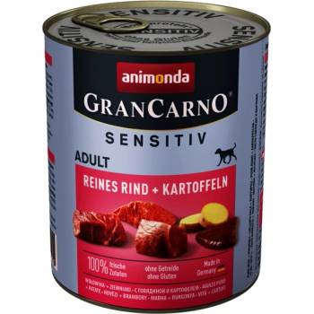 Animonda Gran Carno Sensitiv - Храна за пораснали, чувстителни кучета с говеждо и картофи, 400 гр