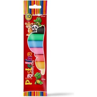 Plastelína JUNIOR 10 odtieňov
