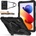GKK Калъф с Дръжка за Xiaomi Redmi Pad 2 Pro 12.1", KickStand Rugged Case, Черен (5966020108451)