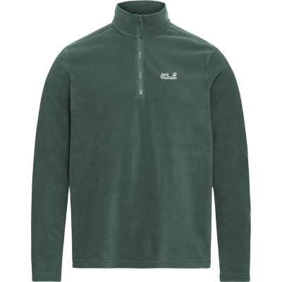 Jack Wolfskin Мъжки поларен пуловер Jack Wolfskin Taunus 100 Halfzip Fleece jumper - Sago Palm (005-7014-0411)