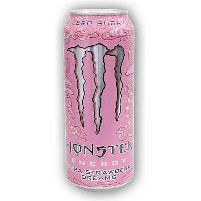 Monster Energy Strawberry Zero 0,5 l