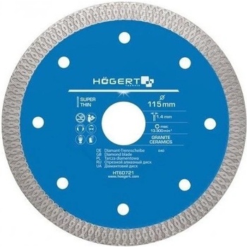Hogert Diamantový kotouč 125 mm HT6D722