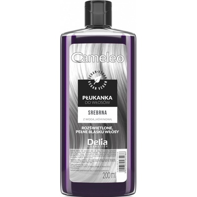 Delia přeliv na vlasy stříbrný 200 ml
