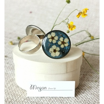 Meganflo Пръстен "Бяла върбинка