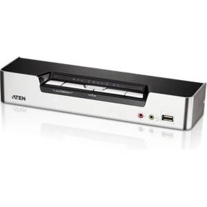 ATEN Kvm превключвател aten cs1794, 4 порта, с аудио (aten-cs1794-at-g)