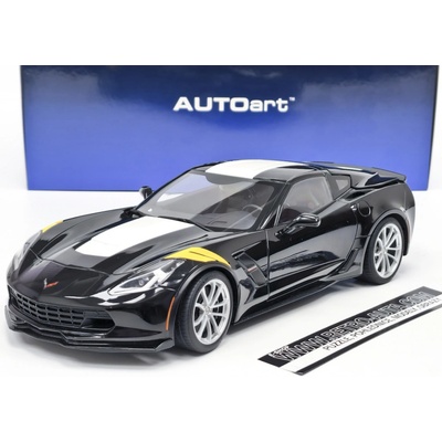 Chevrolet Corvette C7 Grand Sport Black AUTOart 1:18