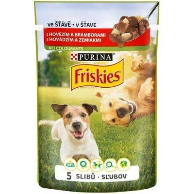 Friskies Adult hovädzie a zemiaky 85 g