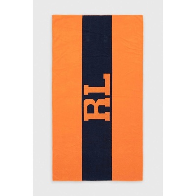 Ralph Lauren Памучна кърпа Ralph Lauren в оранжево (RL.SIGNATURE)