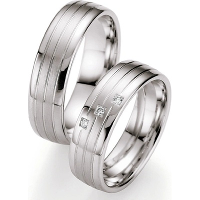 Snubní prsteny s diamanty SP512