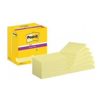 Post-it Super Sticky Notes 76x127mm (654-12SSCY) yellow (12x90)