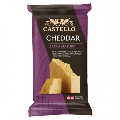 Чедър зрял Castello 200гр
