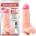 Реалистично дилдо с вакуумна основа, 17см. - Troy Bell Dildo (CHISA00344)